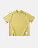 Contrast Stitching Activewear T Shirt | Inflation Streetwear