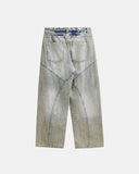 INFLATION Blue Washed Baggy Jeans