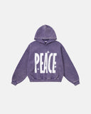 " Peace" Acid Washed Hoodies | Inflation Streetwear