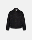 Retro Washed Stitching Denim Jacket | Inflation Streetwear