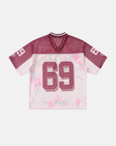 Floral Digital Print Mesh Jersey | Inflation Streetwear