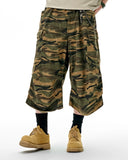 Camo Cargo Baggy Shorts | Inflation Streetwear