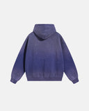 Acid Washed Ripped Fleece Hoodies | Inflation Streetwear