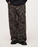 Camo Ripped Cargo Pants | Inflation Streetwear