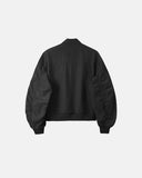 Plaid Lining Bomber Jacket | Inflation Streetwear