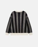 Retro Striped Jacquard Sweaters | Inflation Streetwear