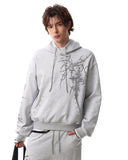 Studded Graphic Hoodie | Inflation Streetwear