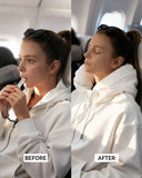 2-in-1 Travel Hoodie with Inflatable Neck Pillow | Inflation Streetwear