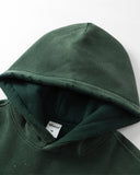 Acid Washed Ripped Fleece Hoodies | Inflation Streetwear