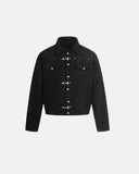 Meta Clasp Cotton Padded Jacket | Inflation Streetwear