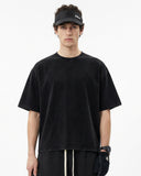 Snow Washed Heavyweight Boxy T-Shirt | Inflation Streetwear