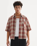Boxy Fit Plaid Shirts | Inflation Streetwear