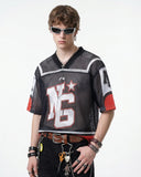Colorblock Mesh Jersey T-Shirt| Inflation Streetwear