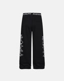 Gothic Graphic Wide Leg Sweatpants | Inflation Streetwear