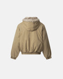 Detachable Hooded Faux Fur Padded Jacket | Inflation Streetwear