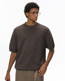 Knitwear Short-sleeved Crewneck Sweater | Inflation Streetwear