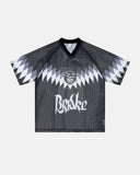 Graphic Mesh Oversized Jersey | Inflation Streetwear