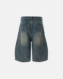 Scimitar Denim Baggy Jorts | Inflation Streetwear
