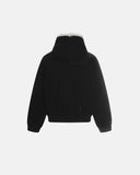 Faux Fur Lined Clasp Bomber Jacket | Inflation Streetwear