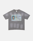 Retro Graphic Studded Washed TShirt | Inflation Streetwear