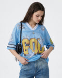 Dove Graphic Mesh Football Jersey | Inflation Streetwear