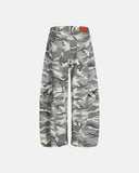 Multi-Pockets Barrel Camouflage Cargo Pants | Inflation Streetwear