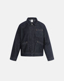 Cropped Raw Denim Jacket | Inflation Streetwear