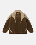 Color Block Sherpa Jacket | INFLATION Streetwear
