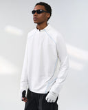 Quick-Dry Quarter Zip Up Long Sleeve Tee | INFLATION Streetwear