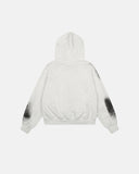 Faux Fur Collar Dirty Wash Zip Up Hoodies | Inflation Streetwear