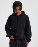 Acid Wash Stitching Zip Up Hoodies | Inflation Streetwear