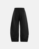 Grey French Terry Barrel Sweatpant | Inflation Streetwear