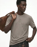 Blank Henley Neck Casual T-Shirt | Inflation Streetwear
