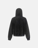 Acid Wash Fleece Cropped Hoodies | Inflation Streetwear