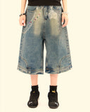 Digital Printing denim Jorts | Inflation Streetwear