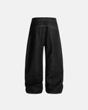 Black Baggy Denim Jeans | Inflation Streetwear