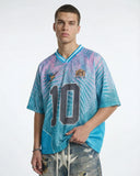 Oversized Mesh Football Jersey | Inflation Streetwear