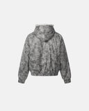 Suede Faux Fur Cotton Padded Jacket | Inflation Streetwear