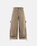 100% Cotton Khaki Casual Pants | Inflation Streetwear
