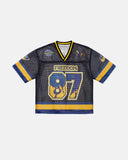 87 Jersey Mesh Print Tee | Inflation Streetwear