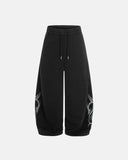 Washed Distressed Barrel Sweatpants | Inflation Streetwear