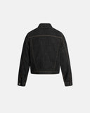 Black Multi Pockets Denim Jacket | Inflation Streetwear