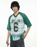 Colorblock Graphic Mesh Jersey | Inflation Streetwear