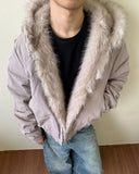 Faux Fur Lined Bomber Jacket | Inflation Streetwear