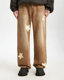 Star Acid Washed Jeans | Inflation Streetwear