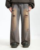 90s Grunge Revival Denim Jeans | Inflation Streetwear