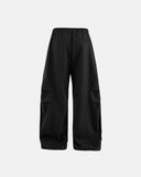 Cotton Linen Wide-leg Pants | Inflation Streetwear