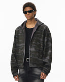 Camo Reversible  Zip Up Jackets | Inflation Streetwear