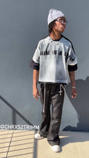 Super Raw Flared Baggy Jeans | Inflation Streetwear