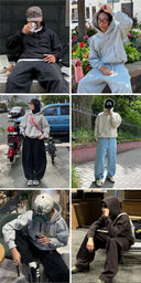 Blank Comfy Boxy Fit Hoodies | Inflation Streetwear